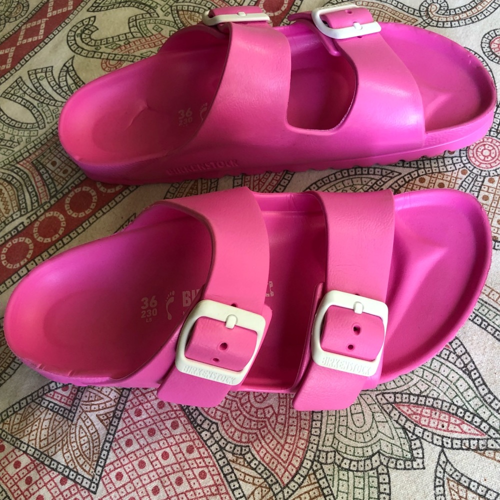 Pink Birkenstocks